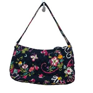 Vera Bradley Small Shoulder Purse Top Zipper Closure